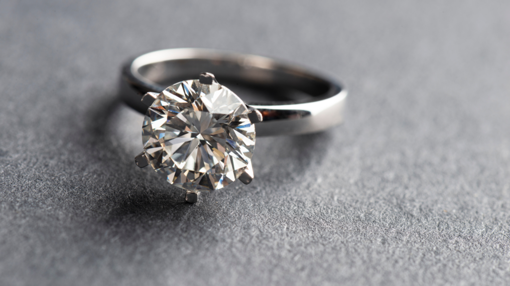 classic solitaire ring