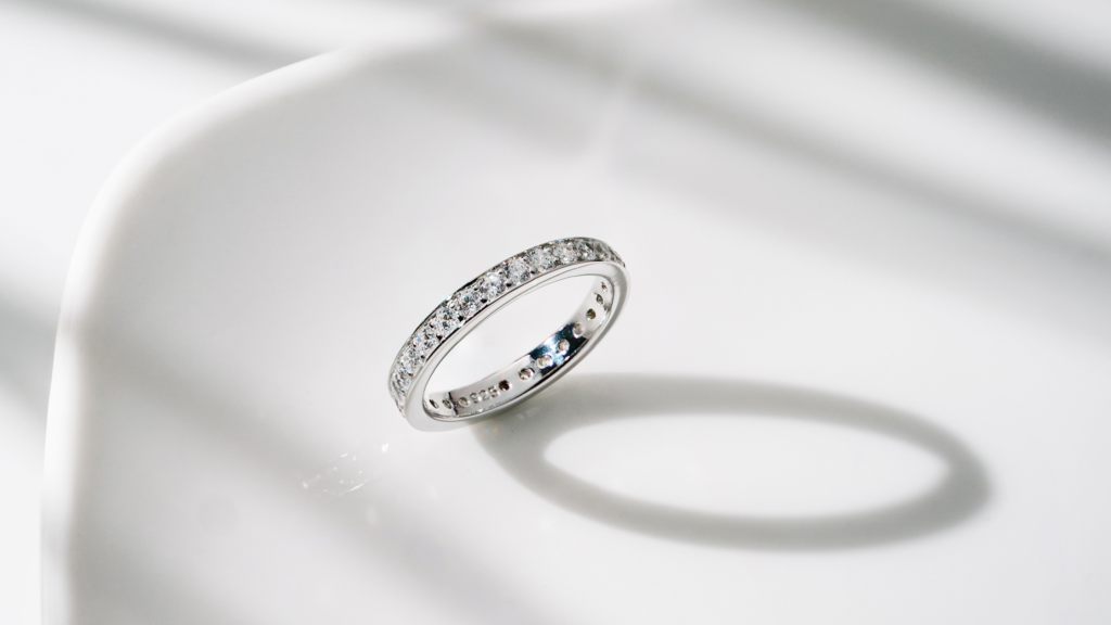 diamond eternity wedding band